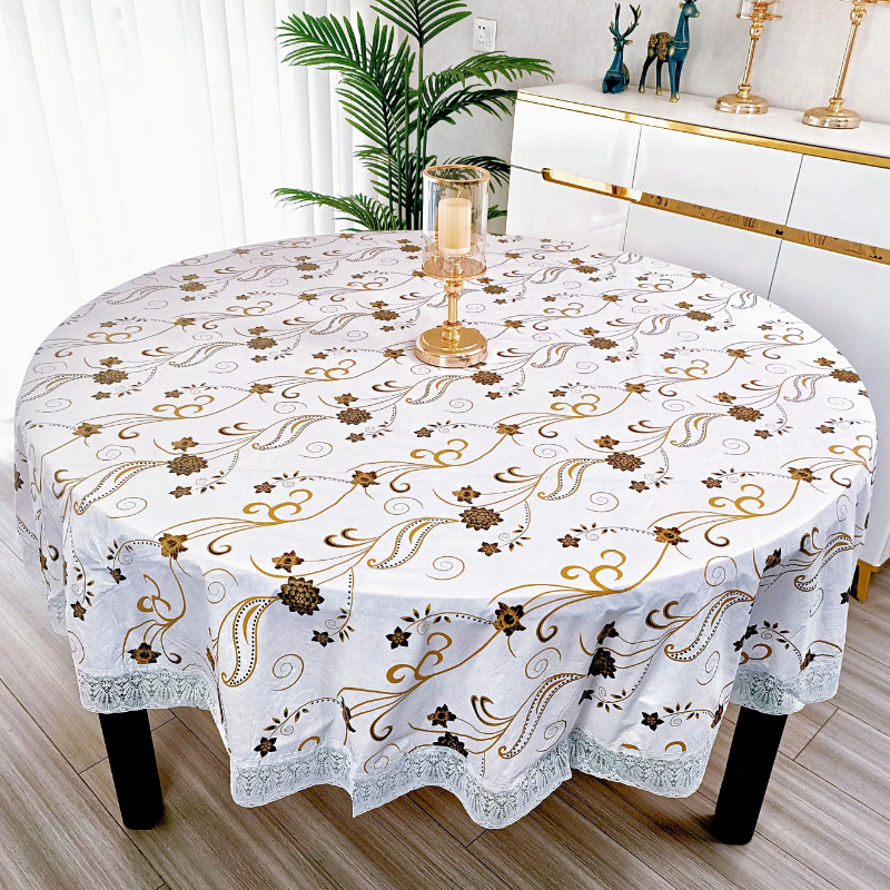 Nappe ronde en PVC imprimée de - Outdoor Furniture Year Round avis et prix