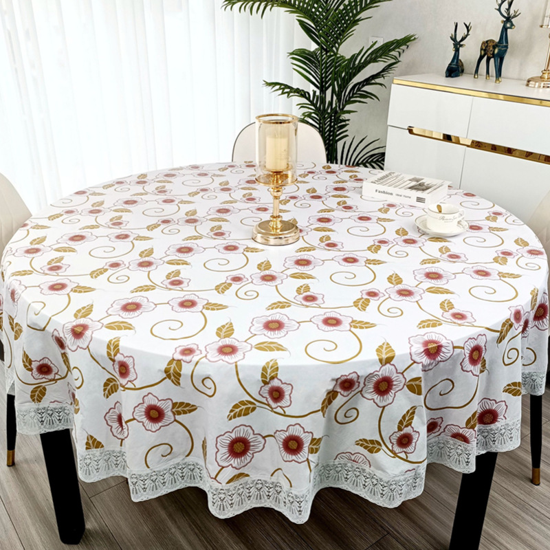 Nappe ronde en PVC imprimée de - Outdoor Furniture Year Round avis et prix