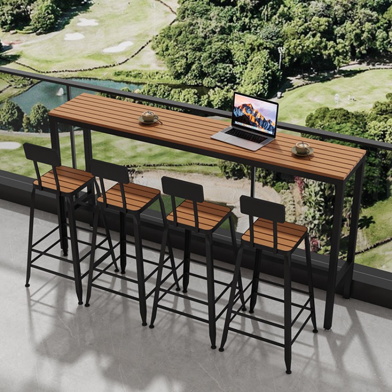 Table de bar moderne résistant - Outdoor Furniture Cafe avis et prix