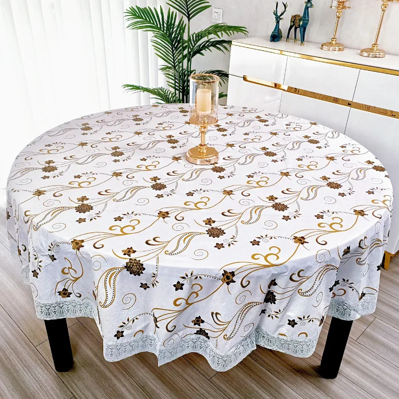 Nappe ronde en PVC imprimée de - Outdoor Furniture Year Round avis et prix