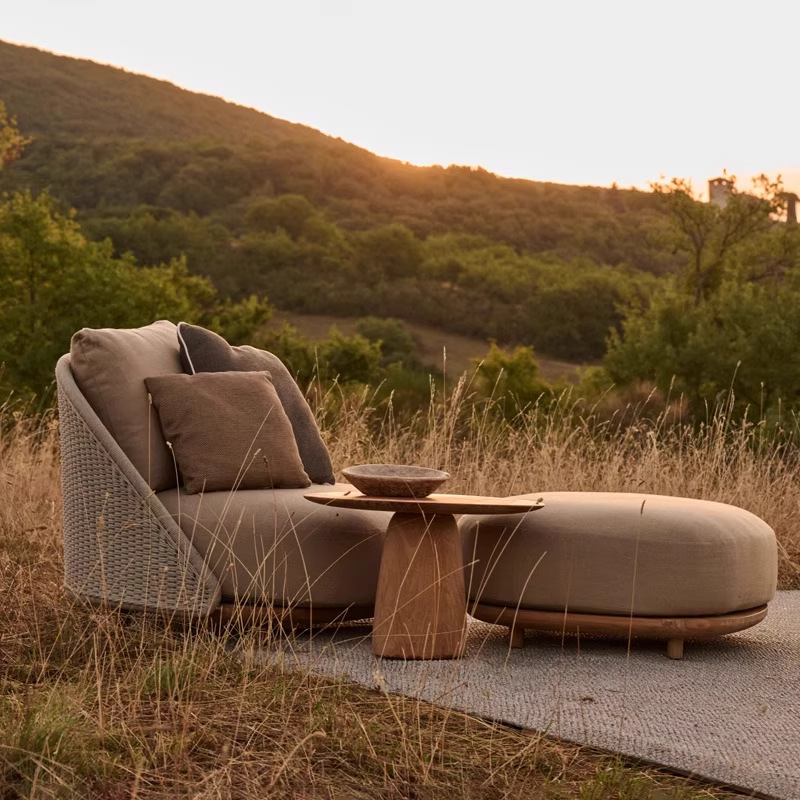 Canapé d'extérieur en teck nor - Outdoor Furniture Hotel avis et prix