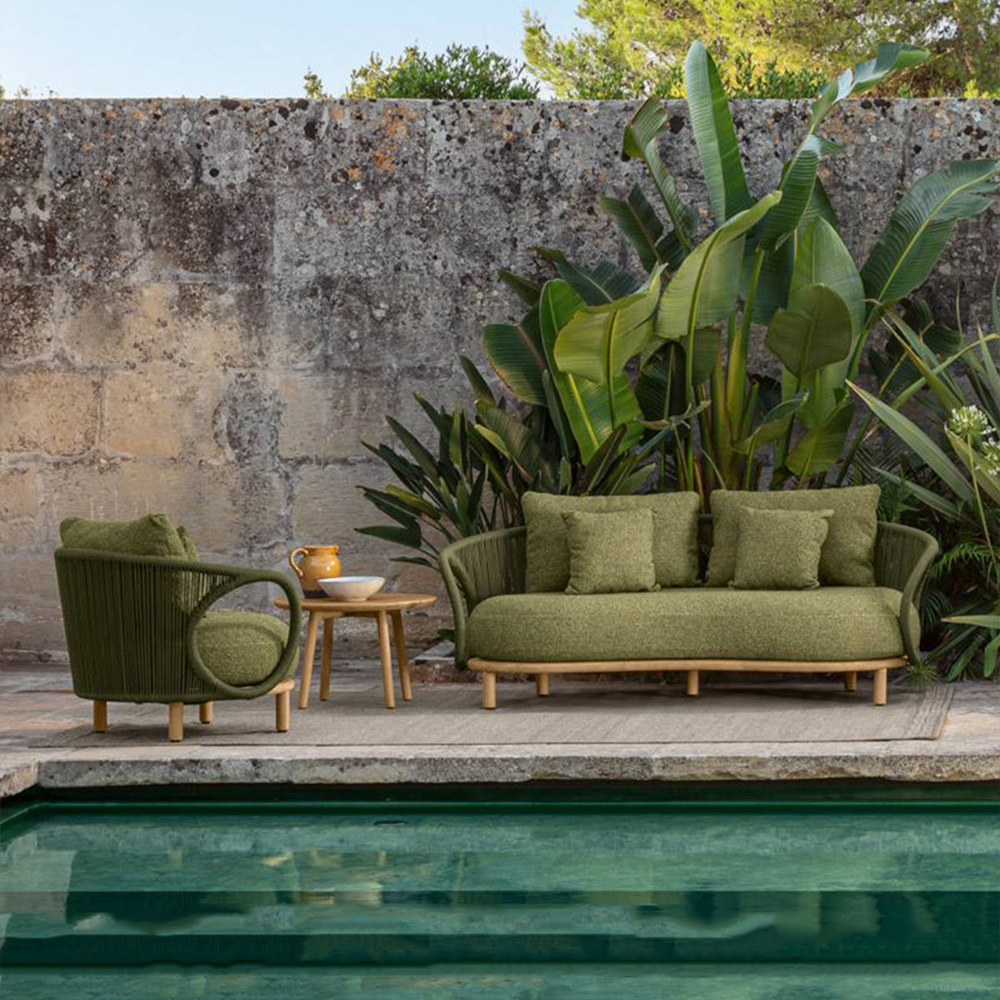 Canapé d'extérieur en rotin et - Outdoor Furniture Hotel avis et prix