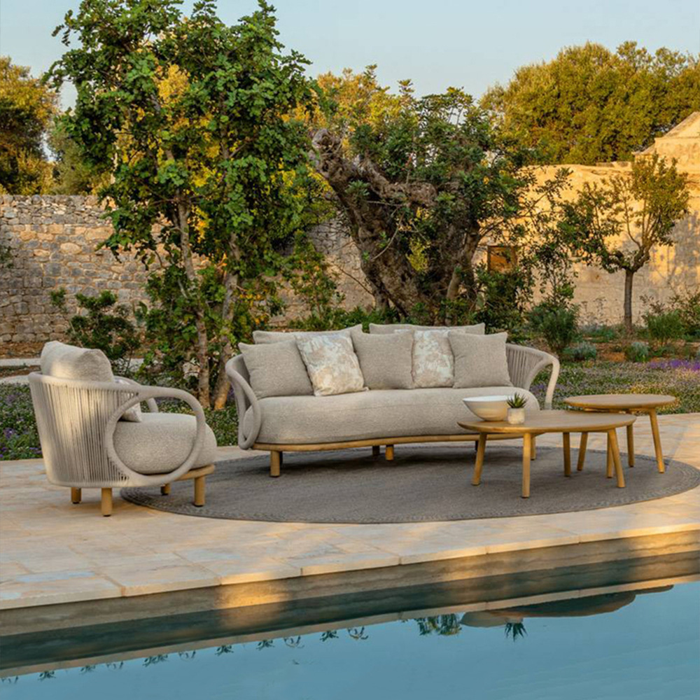 Canapé d'extérieur en rotin et - Outdoor Furniture Hotel avis et prix