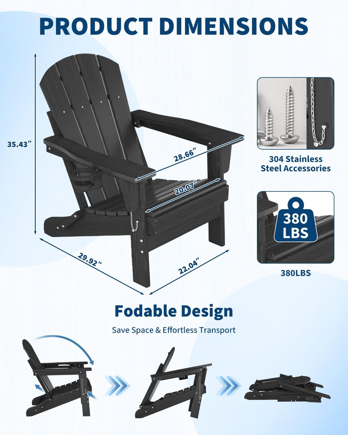 Chaise Adirondack pliable en p - Deck Chair Lounger avis et prix