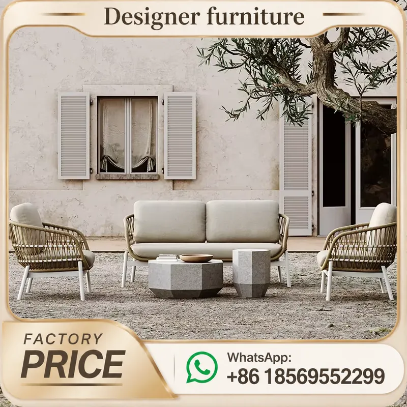 Ensemble de canapés en corde t - Outdoor Furniture Hotel avis et prix