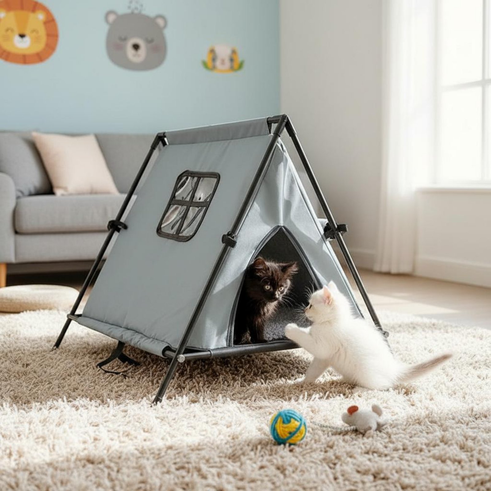Maison pour chat chauffante to - Outdoor Furniture Year Round avis et prix