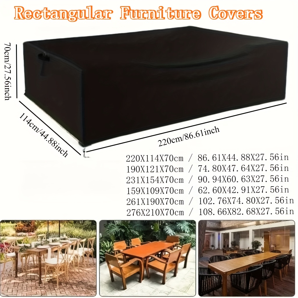 Housses de meubles de patio ex - Outdoor Furniture Sale avis et prix