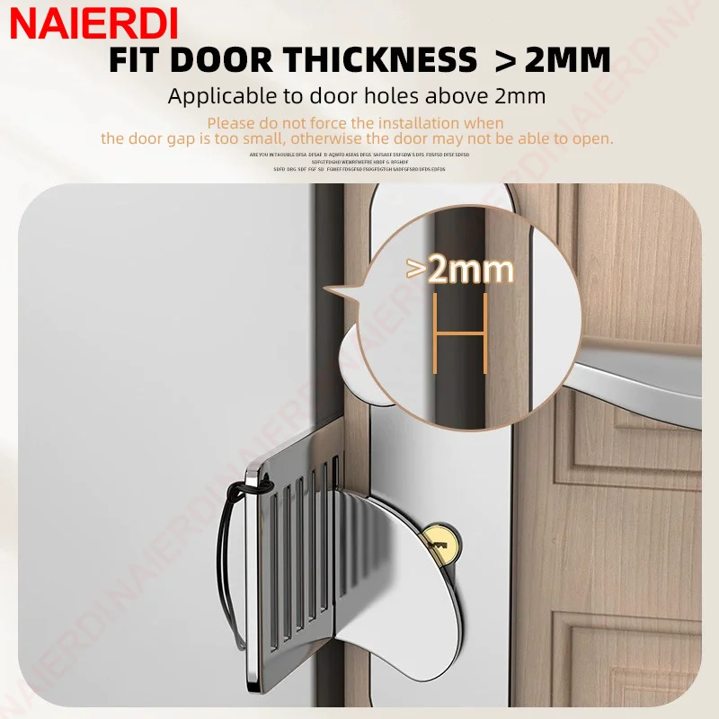 NAIERDI serrure de porte Porta - Outdoor Furniture Hotel avis et prix